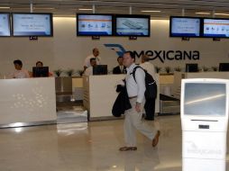 La situación también se ha complicado para los trabajadores de Mexicana de Aviación. NTX  /