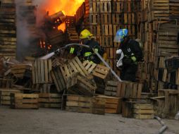 Los daños solo son materiales hasta el momento. M. PATIÑO  /