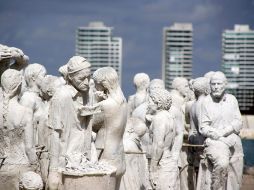 El proyecto es impulsado por la Secretaría del Medio Ambiente de México y la Asociación de Náuticos de Cancún. AP  /