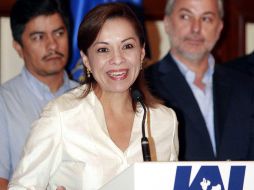 La coordinadora de los diputados federales del PAN, Josefina Vázquez Mota. E. PACHECO  /