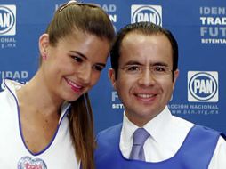 Entre los invitados a su boda destaca la figura del Presidente de México Felipe Calderón. NOTIMEX  /