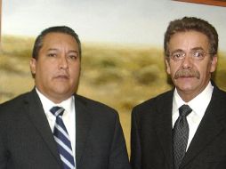 El Secretario de Gobernación acuerda con el gobernador Fernando Toranzo fortalecer las instituciones de seguridad. EL UNIVERSAL  /