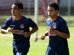 Chivas en el entrenamiento en Verde Valle. MEXSPORT  /