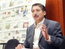 El delegado de la Secretaría federal de agricultura Juan Antonio González . A. GARCÍA  /