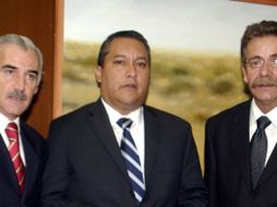 Francisco Blake Mora reiteró su apoyo al gobierno de Tamaulipas para localizar a los 85 reos fugados. NTX  /