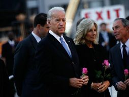 Joe Biden -vicepresidente de Estados Unidos- participó en la ceremonia solemne. AFP  /