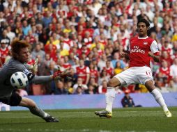 Carlos Vela regresó a la cancha luego de que en la jornada tres no tuvo oportunidad de jugar. REUTERS  /