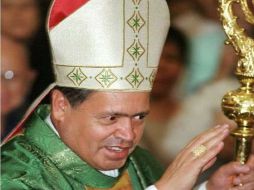 El cardenal Norberto Ribera Carrera oficiando la la homilía dominical. ARCHIVO  /