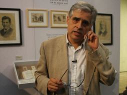 Rafael Barajas “El Fisgón” es el curador de la exposición ''Te pareces tanto a mí''A.HINOJOSA  /