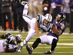 Foto de acción del encuentro de los Jets ante Titanes. REUTERS  /