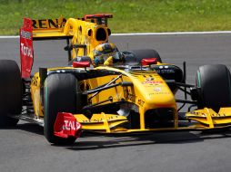 Renault  de la Formula 1, se interesa por el piloto Kimmi Raikkonen. AP  /