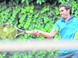 Bruno Rodríguez, quien jugará el partido de dobles. MEXSPORTS  /