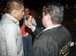 Las volantas radar-alcoholímetro continuarán los fines de semana para disminuir el número de accidentes viales. E. PACHECO  /