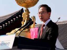 Lee Myung-bak, el presidente de Corea del Sur. EFE  /