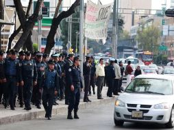 Los simulacros contemplan la movilización de patrullas, y elementos de diversas dependencias del gobierno capitalino. EL UNIVERSAL  /