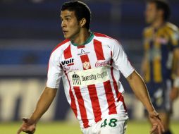 Ezequiel Orozco del conjunto necaxista confía en su equipo. MEXSPORT  /