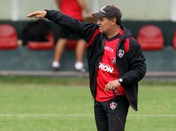 Jose Luis Mata durante sesión de entrenamiento. MEXSPORT  /