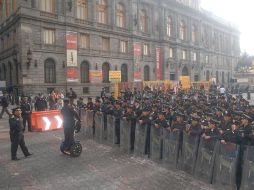 El mandatario prometió que al término de su gestión la Ciudad de México será de las más vigiladas del mundo. NTX  /