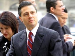 Enrique Peña Nieto, gobernador del Estado de México, insiste en que las candidaturas comunes son un avance. NTX  /