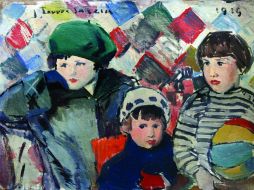 Pintura del artista uruguayo Joaquín Torres-García. TORRESGARCIA.ORG.UY  /