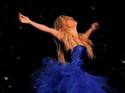 Shakira deleitó a  todos los asistentes con su sensualidad. AFP  /