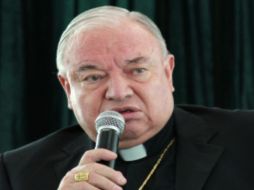 El cardenal Sandoval Íñiguez no participó del proceso de conciliación. EFE  /