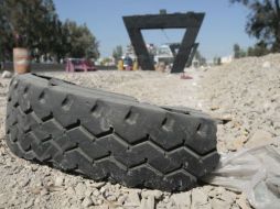 Una zanja sin terminar genera accidentes en la zona del inconcluso nodo Tutelar. S NÚÑEZ  /