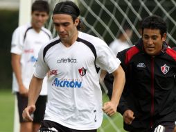 Fabrico Fuentes en el entrenamiento en el Club Atlas. MEXSPORT  /
