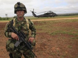 Las operaciones militares continúan en La Macarena. AFP  /