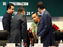 Paredes Rangel negó que el evento donde participó en Veracruz tenga carácter político. EL UNIVERSAL  /