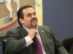Marco Antonio Cortés Guardado habló sobre la deteriorada relación entre la UdeG y el Gobierno del Estado. ARCHIVO  /