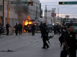 Aunque los explosivos eran de bajo poder, algunos lo califican como el primer atentado con coche bomba del crimen organizado. AFP  /