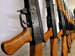 Algunas de las armas que fueron robadas son de uso exlusivo de las fuerzas estatales de seguridad. EFE - ARCHIVO  /