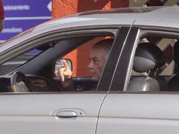 Fernando Acosta, ex presidente Rojinegro, a su llegada a la asamblea. S NÚÑEZ  /