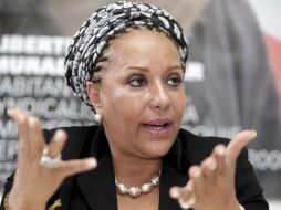 Piedad Córdoba, senadora por el Partido Liberal, de inmediato proclamó su inocencia. EFE  /