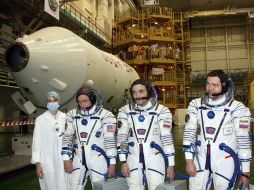 El objetivo es garantizar las condiciones óptimas para el acoplamiento a la estación del próximo 30 de octubre. AFP  /