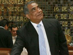 El coordinador de los diputados del PRD, Raúl Vargas López, lamentó la negativa del gobernador de modificar la Ley de Pensiones. ARCHIV  /