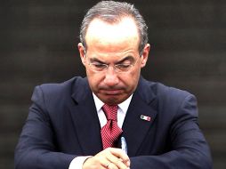 El Presidente Felipe Calderón defendió a ''El Coloso'', porque, según dijo, representa al ciudadano común. EL UNIVERSAL  /