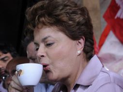 Dilma Rousseff, candidata del Partido del Trabajo a la Presidencia de Brasil, en Río de Janeiro. AP  /