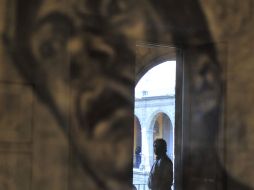 La exposición del muralista se inaugura hoy en el Antiguo Colegio de San Ildefonso.EFE  /