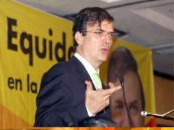 Marcelo Ebrard, jefe de gobierno del Distrito Federal asegura que somos una ciudad de vanguardia. ARCHIVO  /