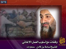 El mensaje de audio de Bin Laden fue difundido por sitio islamistas en Internet. AFP  /