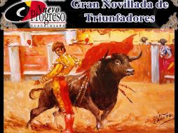Poster oficial de la novillada de triunfadores en la Nuevo Progreso. ESPECIAL  /