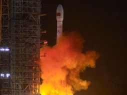 El lanzamiento fue televisado en directo para la CCTV. EFE  /