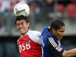 Foto de archivo del jugador mexicano Héctor Moreno quien milita en el AZ Alkmaar. MEXSPORT  /