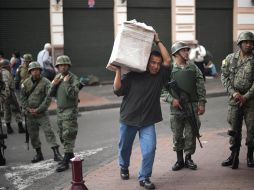 El ministro de Seguridad, Miguel Carvajal, informó que a partir de hoy se normalizará la presencia policial.  AFP  /