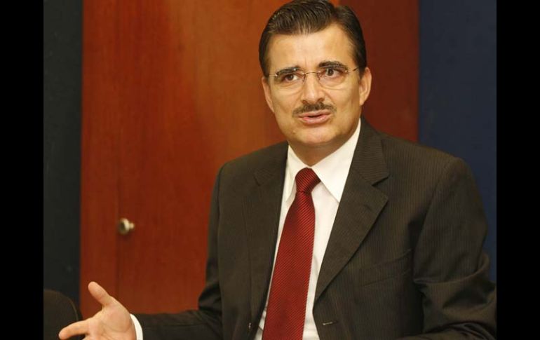 El rector del Centro Universitario de Ciencias Economico Administrativas (CUCEA) de la udeG, Tonatiuh Bravo Padilla. M. FREYRIA  /