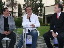 Cuauhtémoc Blanco por fin realizó sus primeras escenas. EL UNIVERSAL  /