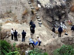 La narcofosa fue localizada en el municipio de San Pedro de las Colonias, Coahuila. ARCHIVO  /