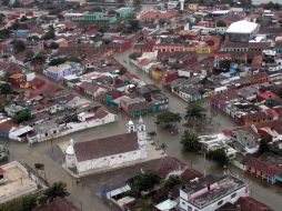 En lo que va de la temporada de lluvias suman 547 los municipios declarados zonas de desastre. EL UNIVERSAL  /